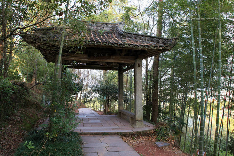 无人,家,横图,室外,白天,正面,旅游,度假,黄山,名胜古迹,植物,标志建筑,地标,建筑,竹子,中国,亚洲,阴影,枯萎,遗迹,光线,瓦片,影子,房屋,墙,亭子,屋檐,屋子,枯草,地面,古迹,文化,文物,娱乐,建设,古建筑,楼房,檐,民居,民宅,墙壁,墙面,住宅,草,树,树木,黄色,蓝色,绿色,蓝天,天空,阳光,自然,凉亭,天,享受,休闲,旅游胜地,放松,生长,晴朗,成长,古文明,东亚,安徽,安徽省,黄山市,万里无云,中华人民共和国,华东地区,皖,潜口,晴空,晴空万里,彩图,房子,传统文化,rzwdb1