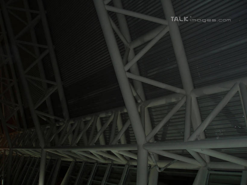 无人,机场,栏杆,横图,室内,白天,仰视,飞机场,阴影,反射,影子,围栏,候机厅,护栏,候机室,待机室,航空站,空港,彩图,低角度拍摄,shslj1