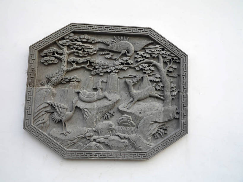 无人,横图,室外,特写,白天,正面,旅游,度假,绘画,名胜古迹,标志建筑,地标,建筑,静物,雕塑,中国,亚洲,遗迹,艺术,装饰,雕刻,雕像,浮雕,墙,古迹,文化,文物,娱乐,建设,古建筑,江苏,无锡,墙壁,墙面,工艺品,享受,休闲,旅游胜地,放松,纪念,美术,主题,陈列,古文明,东亚,江苏省,中华人民共和国,华东地区,苏,功能,美学,无锡市,画画,彩图,shslj1,荡口古镇,鹅湖镇,锡山,锡山区