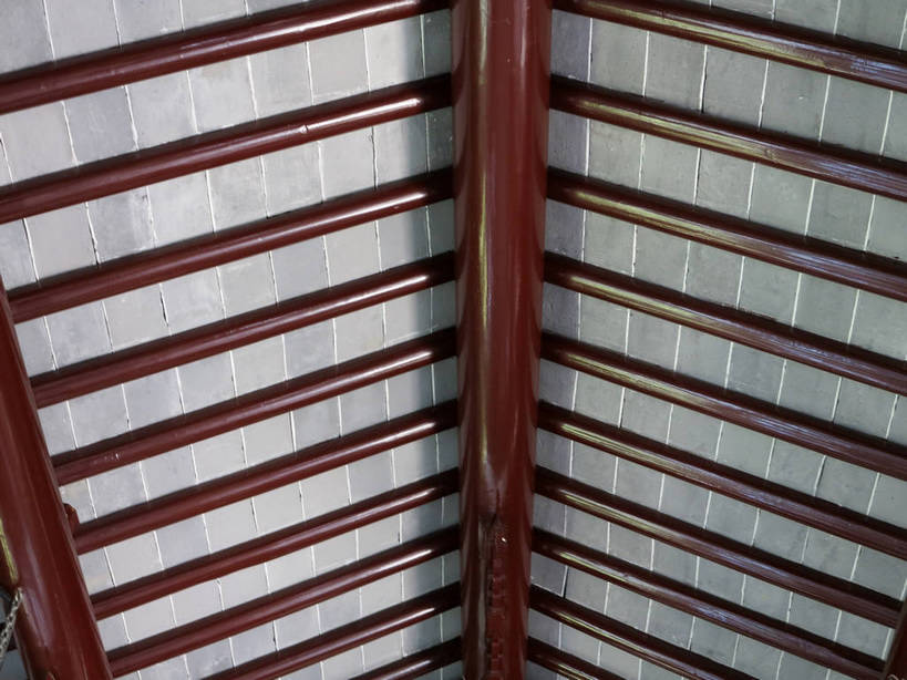 无人,栏杆,横图,室外,特写,白天,仰视,天花板,上海,中国,亚洲,一排,许多,整齐,并列,并排,木制,围栏,很多,护栏,排列,木制品,申,队列,平行,东亚,上海市,嘉定区,古猗园,中华人民共和国,沪,华东地区,彩图,低角度拍摄,古漪园,南翔,南翔镇,shslj1