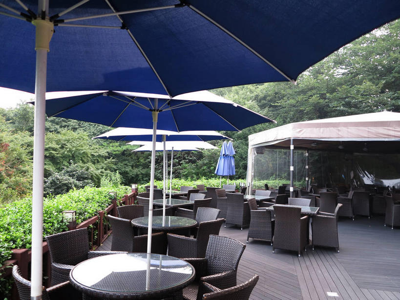 无人,餐厅,横图,室外,白天,正面,度假,草地,草坪,美景,树林,植物,餐桌,桌子,城市风光,城市,椅子,首尔,汉城,韩国,亚洲,许多,伞,雨伞,遮阳伞,景观,首都,很多,娱乐,阳伞,草,树,树木,排列,绿色,天空,自然,天,享受,休闲,景色,放松,生长,成长,餐台,太阳伞,东亚,大韩民国,首尔市,首尔特别市,特别市,摆列,彩图,餐馆,饭店,饭馆,布列,分列,shslj1,广津区,华克山庄,披萨店