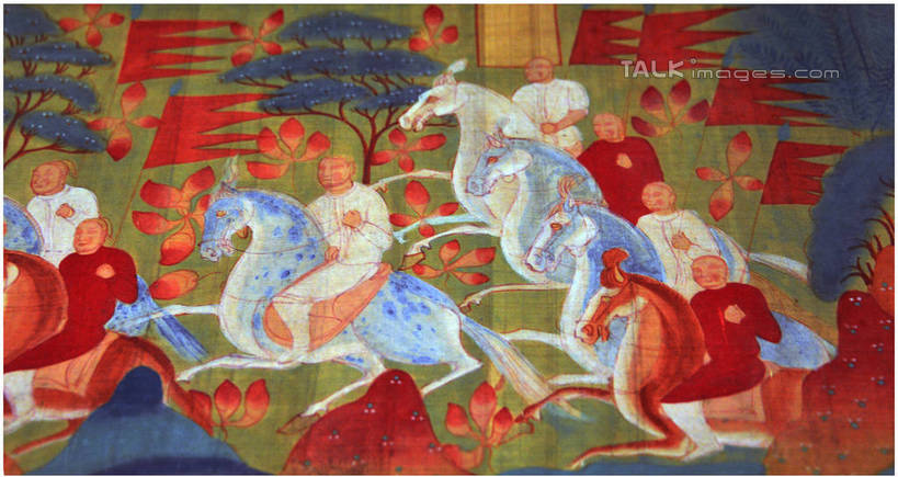 东方人,无人,和尚,坐,横图,室内,特写,白天,正面,绘画,植物,马,野生动物,静物,旗帜,亚洲,许多,奔驰,骑马,艺术,许多人,古典,黄种人,文化,旗子,佛,树,树木,红色,自然,动物,工艺品,奔跑,驾驶,品味,一群人,运输,牲畜,生长,成长,美术,高雅,国画,水墨画,袈裟,美学,旌旗,旗号,水墨,强盗,男人,男性,年轻男性,亚洲人,比丘,高僧,僧,僧侣,僧人,沙弥,修行僧,坐着,半身,彩图,yzdzj1