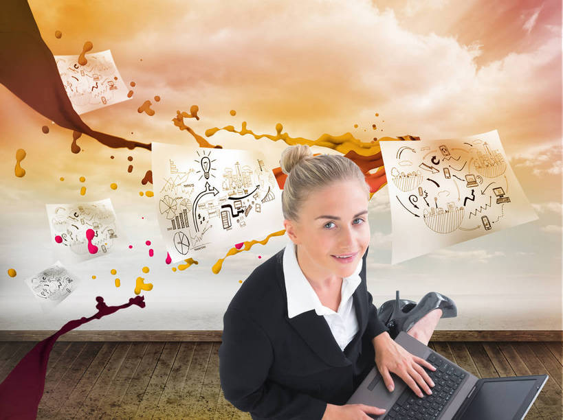 西方人,一个人,无人,商务人士,商务女性,高楼大厦,坐,笑,微笑,露齿笑,横图,室内,白天,正面,绘画,钱,电脑,笔记本电脑,显示器,鼠标,键盘,数码,数据,科技,海洋,日落,植物,地板,大厦,建筑,摩天大楼,旗帜,购物车,照明,欧洲,欧洲人,仅一个年轻女性,仅一个女性,仅一个人,一排,敲打,阴影,飞溅,套装,艺术,整齐,溅,传递,分析,网络,信息,英文,标志,灯泡,钱币,图表,文字,邮件,纸,字符,字母,世界地图,地球,陆地,晚霞,霞光,落日,褐色,表格,纸张,地面,高光,几何,计算机图形,联系,合成,全球,注视,方向,输入,输入设备,通讯设备,标识,喇叭,旗子,木地板,箭头,车,灯,树,树木,排列,绿色,天空,自然,黄昏,话筒,手推车,灯具,天,打字,观察,看,橙色,台式电脑,彩霞,搭,联络,邮递,钞票,金融,纸币,通信,地理,国家,白炽灯,生长,经济,成长,信件,观看,英文字母,颜料,对话框,点击,敲击,照亮,美术,统计,电脑合成图,数码合成图,大陆,察看,便利,世界,无线,指向,合成图,存放,搭着,队列,关注,喷洒,传声筒,载具,指标,销售,通信设备,目标,商务装,无线网络,业绩,柱状图,流通,邮政,纸钞,贸易,无线上网,便携式电脑,工薪阶层,输出设备,照明工具,写实,具体,具象,快捷,簇,白炽灯泡,方便,旌旗,旗号,夕照,薄暮,寄存,寄放,暂存,货币,美元符号,现金,硬币,按键,手提电脑,年轻女性,女人,女性,白种人,白领,上班族,夕阳,抬头,仰头,坐着,半身,彩图,傍晚,大楼,高层建筑,高楼,摩天楼,长条图,条图,条状图,丙烯颜料,对话气泡框,气泡框,饼图,大洋,大洲,斜阳