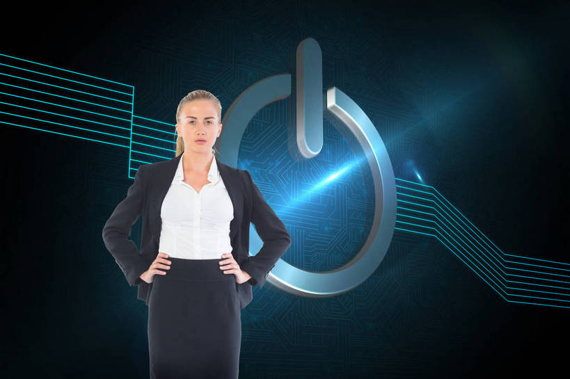 西方人,一个人,无人,商务人士,商务女性,站,横图,室内,白天,正面,数码,科技,欧洲,欧洲人,仅一个年轻女性,仅一个女性,仅一个人,一排,关闭,阴影,套装,梦幻,整齐,发光,反射,光束,网络,线条,影子,光亮,高光,几何,计算机图形,合成,注视,手叉腰,排列,蓝色,黑色,按钮,叉腰,观察,看,站着,观看,电脑合成图,数码合成图,察看,图标,双手叉腰,未来,合成图,队列,关注,发亮,商务装,关机,工薪阶层,憧憬,写实,具体,具象,年轻女性,女人,女性,白种人,白领,上班族,站立,半身,彩图