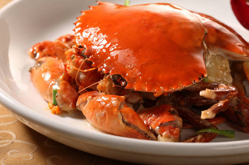 蟹,无人,横图,俯视,室内,特写,白天,烹饪,中餐,餐桌,桌子,餐具,阴影,反射,螃蟹,碟子,盘,影子,肉,料理,食品,蟹肉,菜肴,美食,肉类,食物,一个,白色,盘子,碟,中式,佳肴,单个,餐台,中华料理,肉食,甲壳动物,彩图,高角度拍摄,shjb1