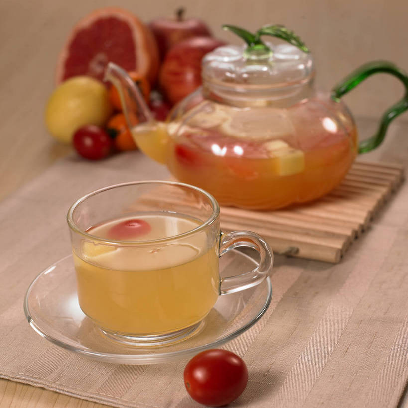 无人,横图,俯视,室内,特写,白天,幸福,餐桌,茶,桌子,苹果,柠檬,蔬菜,西红柿,小番茄,杯子,餐具,水果,玻璃,新鲜,布料,碟子,壶,盘,生食,茶叶,食品,果实,布纹,娱乐,蔬果,玻璃制品,水壶,桌布,食物,黄色,红色,盘子,餐巾,茶壶,容器,水杯,碟,台布,享受,休闲,温馨,放松,乐趣,有机食品,绿色食品,餐台,提神,舒适,甜橙,醒脑,血橙,水果茶,果茶,小西红柿,樱桃小番茄,珍珠小番茄,茶杯,益母果,柠果,橙子,橙,樱桃番茄,圣女果,番茄,餐桌布,彩图,高角度拍摄,鹄壳,黄橙,黄果,金橙,金环,金球,糖橙,红橙,shjb1