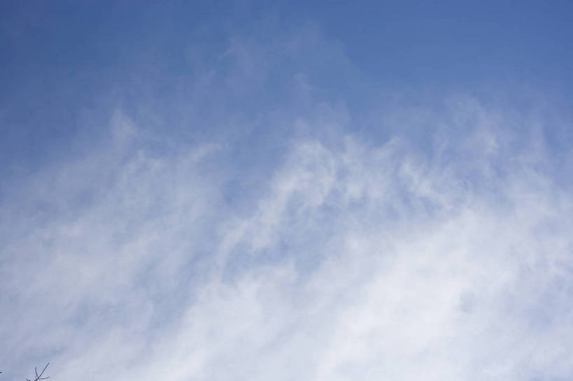 横图,彩色,室外,白天,静物,云,蓝色,白色,白云,天空,自然,摄影,蓝,简单,纯朴,彩图,bj174