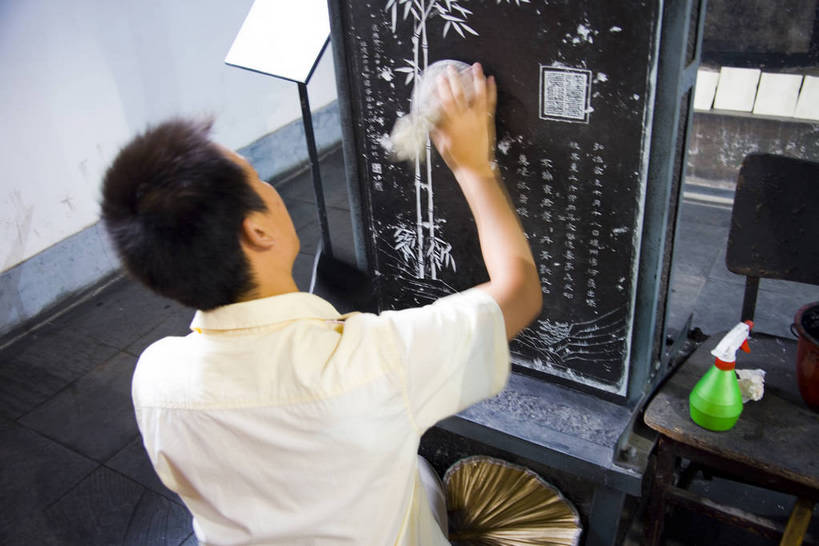 横图,彩色,室内,白天,背景,旅游,桌子,建筑,西安,中国,亚洲,书法,木桌,亭子,文化遗产,历史,建筑物,古代,摄影,中国文化,字迹,东亚,陕西,文庙,中华人民共和国,古远,古代文明,彩图,旅行,中国书法,传统文化,bj174