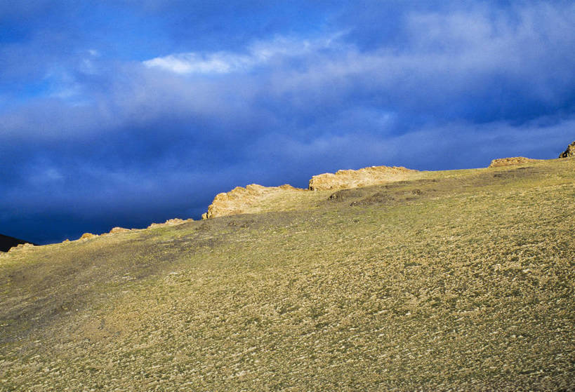 横图,沙漠,山脉,中国,亚洲,土地,西藏,蓝天,金色,摄影,自然风光,东亚,中华人民共和国,彩图,bj174