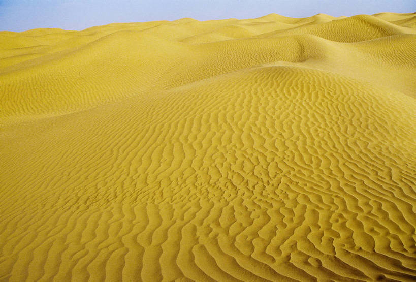 横图,重复,沙漠,中国,亚洲,重叠,纹路,金色,摄影,东亚,新疆,中华人民共和国,彩图,bj174