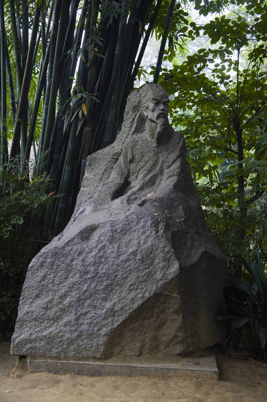 无人,竖图,彩色,室外,白天,旅游,度假,名胜古迹,标志建筑,地标,建筑,中国,亚洲,遗迹,竹林,古迹,文物,娱乐,建设,古建筑,享受,休闲,旅游胜地,放松,竖,摄影,四川省,石像,古文明,东亚,成都,杜甫,中华人民共和国,杜甫草堂,旅行,bj174