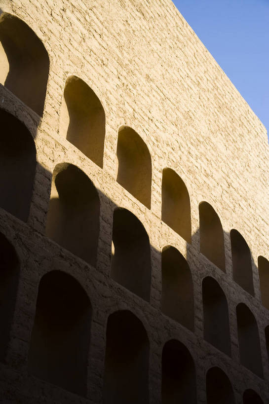 无人,竖图,彩色,室外,特写,白天,旅游,度假,名胜古迹,标志建筑,地标,建筑,中国,亚洲,局部,遗迹,文化遗产,古迹,文物,娱乐,建设,古建筑,享受,休闲,旅游胜地,放松,竖,摄影,人文景观,古代建筑,部分,中国文化,古文明,东亚,高昌古城,吐鲁番,新疆,中华人民共和国,旅行,bj174