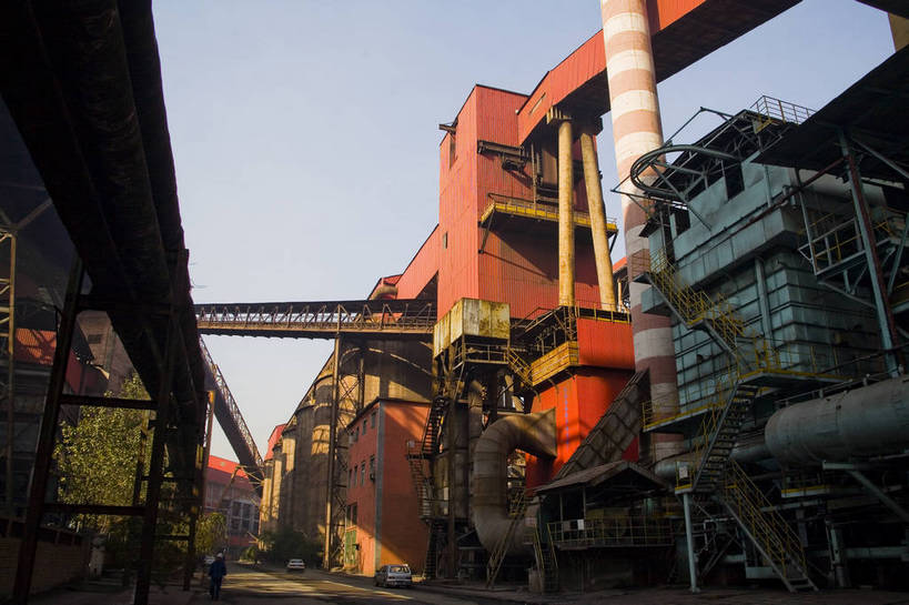 工厂,横图,彩色,室外,特写,白天,北京,中国,亚洲,工具,设备,管道,工业,摄影,厂房,东亚,中华人民共和国,首钢,bj174