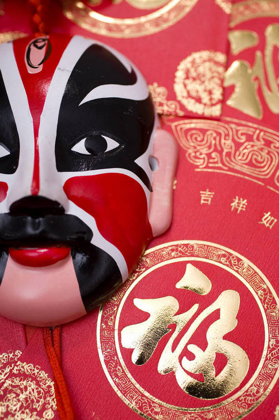 无人,竖图,彩色,室内,静物,中国,花纹,装饰,图案,图片,艺术品,装饰品,两个,脸谱,中国结,竖,摄影,礼品,中国文化,京剧,东亚,影棚拍摄,传统文化,bj174