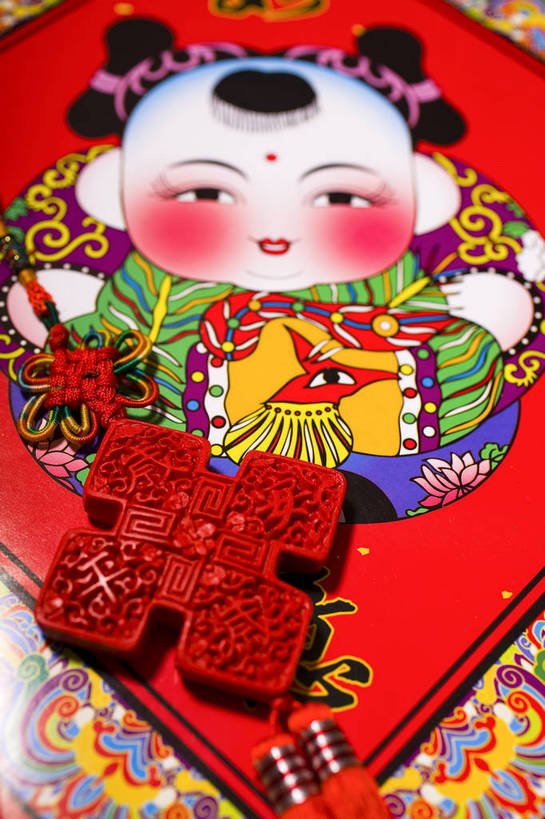 无人,竖图,彩色,室内,特写,静物,木雕,中国,春节,新年,节日,图片,装饰品,一个,饰品,贴画,中国结,竖,摄影,单个,中国文化,东亚,影棚拍摄,传统文化,年画,bj174