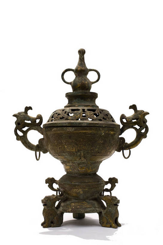 竖图,彩色,静物,中国,雕刻,图片,香炉,文化遗产,艺术品,历史,文物,装饰品,古代,一个,摄影,单个,古董,中国文化,东亚,熏香炉,青铜器,古远,古代文明,美术工艺,影棚拍摄,精油炉,香精炉,香熏炉,香薰炉,传统文化,bj174