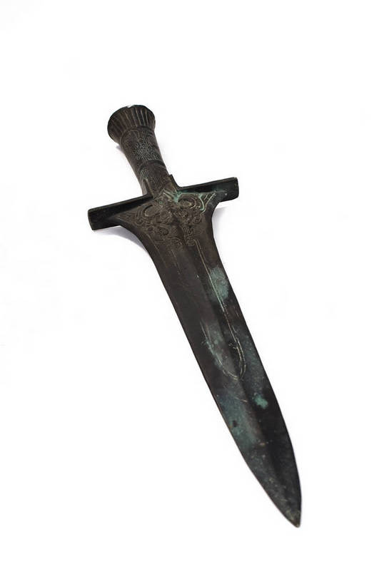 竖图,彩色,静物,中国,雕刻,图片,文化遗产,艺术品,历史,文物,装饰品,古代,一个,摄影,单个,古董,剑,中国文化,宝剑,东亚,青铜器,古远,古代文明,美术工艺,影棚拍摄,传统文化,bj174