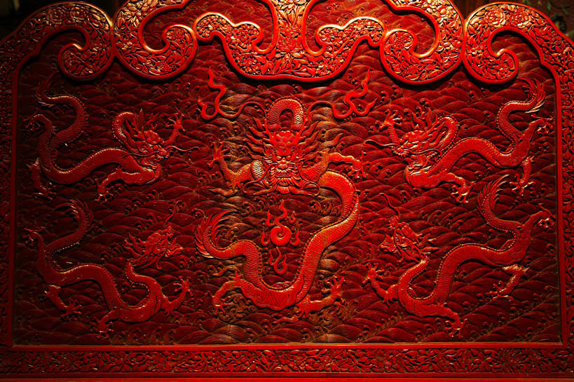 横图,彩色,室内,静物,漆器,中国,纹样,龙,雕刻,浮雕,图片,文化遗产,历史,文物,古代,摄影,古董,明朝,中国文化,东亚,朝代,古远,古代文明,传统文化,明代,bj174