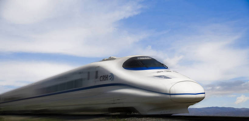 横图,彩色,火车,中国,亚洲,奔驰,图片,高速,轨道交通,交通,云层,合成,列车,车,白云,蓝天,天空,交通工具,摄影,和谐号,载具,特效,动态,高速列车,东亚,中华人民共和国,铁路列车,bj174