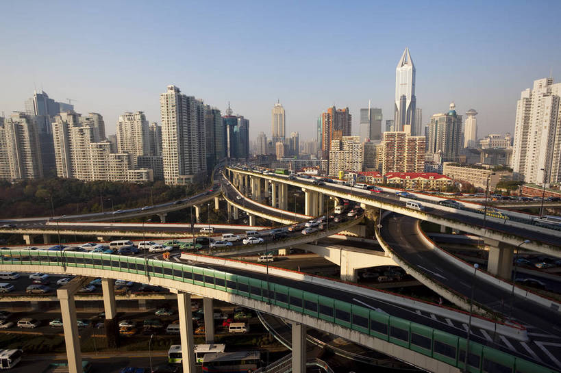 无人,横图,俯视,彩色,室外,白天,旅游,度假,名胜古迹,标志建筑,城市,大桥,道路,地标,建筑,立交桥,桥梁,上海,中国,远眺,遗迹,图片,高架,桥,交通,古迹,文物,娱乐,建设,现代,古建筑,现代建筑,居民区,地标建筑,享受,休闲,旅游胜地,放松,摄影,都市风光,文明,中国文化,高架桥,古文明,延安路,高架道路,跨线桥,繁荣,旅行,高楼,快速路,bj174