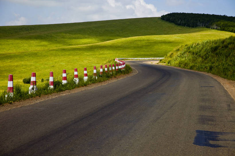 无人,横图,彩色,室外,白天,草地,草原,田园,道路,中国,亚洲,图片,自然,蒙,摄影,风光,空旷,原野,东亚,内蒙古,中华人民共和国,华北地区,内蒙古自治区,阿尔山,bj174