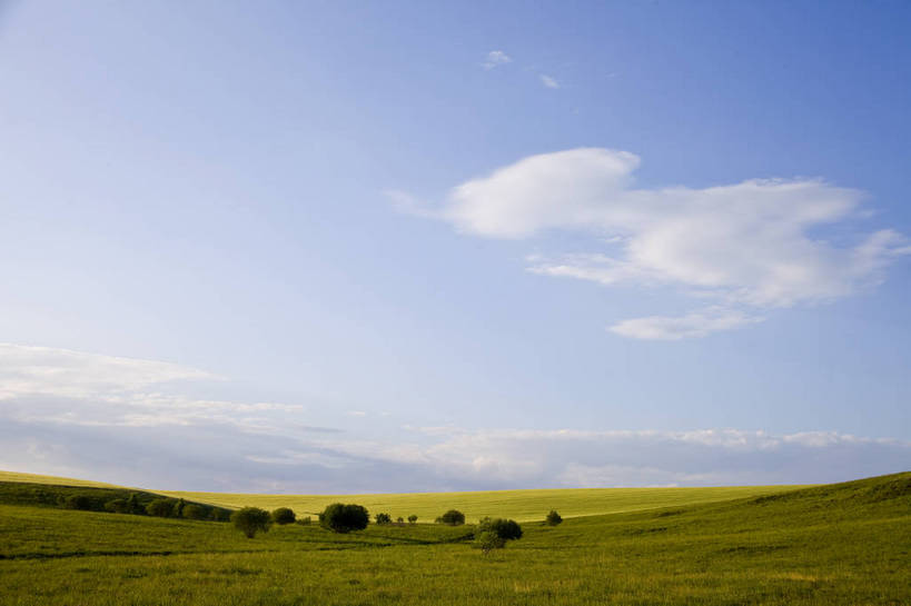 无人,横图,彩色,室外,白天,草地,草原,田园,中国,亚洲,图片,白云,天空,自然,蒙,摄影,风光,空旷,原野,东亚,内蒙古,中华人民共和国,华北地区,内蒙古自治区,阿尔山,bj174
