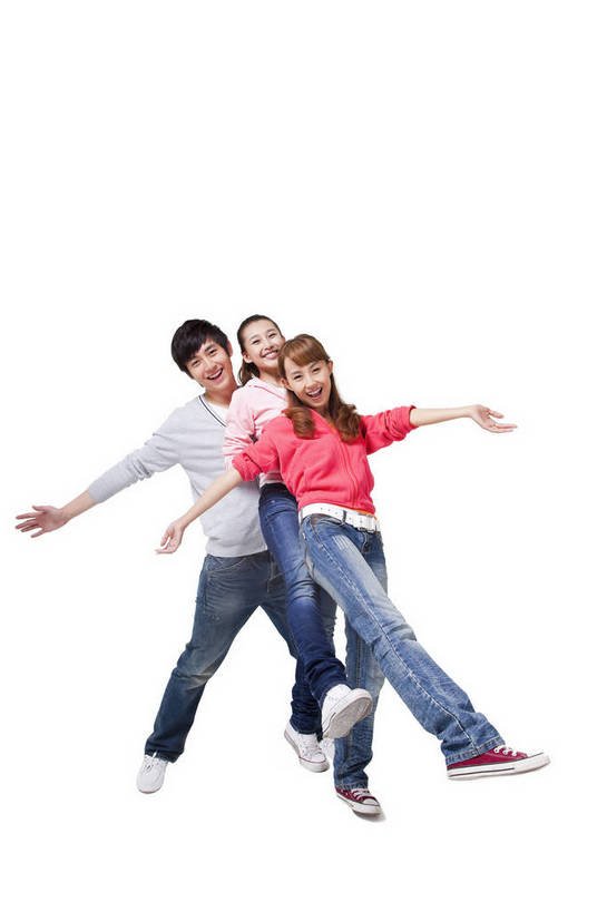 东方人,伙伴,站,笑,竖图,彩色,室内,白天,正面,时尚,满意,自由,友谊,分享,合作,北京,中国,人物,图片,许多人,浪漫,美丽,休闲装,一群人,享受,休闲,活力,可爱,竖,自信,踢腿,摄影,生活方式,青春,优雅,男人,男性,年轻男性,年轻女性,女人,女性,亚洲人,中国人,年轻人,举手,全身,影棚拍摄,愉快,bj174