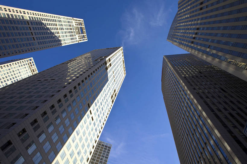 无人,横图,彩色,室外,白天,仰视,旅游,办公楼,城市风光,城市,道路,建筑,写字楼,北京,中国,图片,建筑群,辉煌,现代建筑,蓝天,阳光,旅游胜地,摩天大厦,金融,摄影,经济,文明,中国文化,发展,繁荣,旅行,建外SOHO,bj174