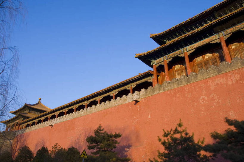 无人,摄影师,故宫,宫殿,横图,彩色,室外,白天,仰视,旅游,建筑,北京,中国,亚洲,古老,宏伟,古迹,文化,文物,城门,古建筑,东方,蓝天,紫禁城,城楼,晴朗,晴天,雄伟,文明,近景,摄像师,世界文化遗产,bj174