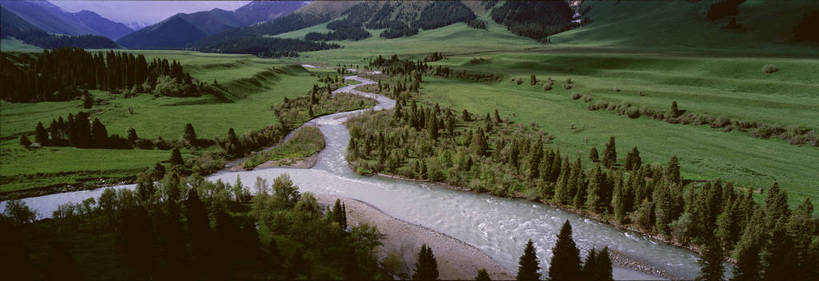 无人,横图,俯视,彩色,室外,白天,旅游,度假,草地,草原,湖,美景,名胜古迹,森林,山,树林,水,植物,标志建筑,地标,建筑,中国,亚洲,遗迹,图片,旷野,古迹,文物,娱乐,建设,古建筑,草,绿色,风景,自然,平原,群山,享受,休闲,远景,旅游胜地,放松,摄影,地理,风光,宁静,自然风光,原野,古文明,东亚,纯净,新疆,克拉玛依,中华人民共和国,新疆维吾尔自治区,西北地区,克拉玛依市,河,准噶尔,准噶尔盆地,新,独山子区,玛依套,bj174