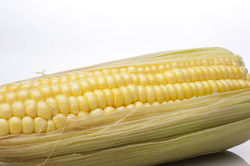 横图,彩色,室内,特写,抠图,白色背景,玉米,水果,中国,亚洲,完整,新鲜,图片,美味,食品,营养,粮食,食物,一个,摄影,苞米,无公害,东亚,健康食品,影棚拍摄,bj174
