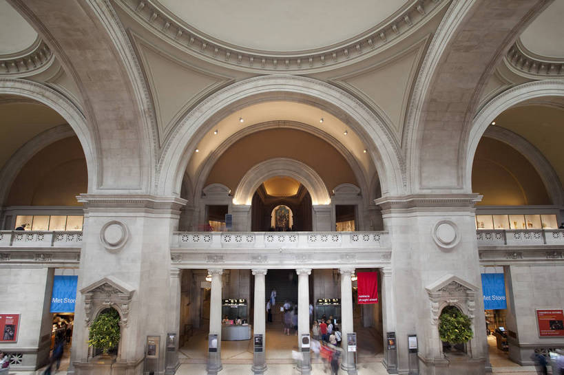 博物馆,横图,彩色,室内,白天,旅游,建筑,纽约,美国,游人,图片,曼哈顿,辉煌,现代建筑,大堂,旅游胜地,摄影,文明,发展,大都会博物馆,繁荣,古代文明,旅行,艺术殿堂,bj174