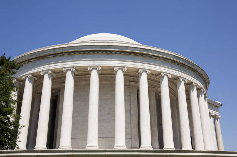 无人,横图,彩色,室外,白天,旅游,度假,草坪,名胜古迹,树林,城市风光,标志建筑,城市,地标,建筑,华盛顿,美国,遗迹,图片,纪念馆,首都,辉煌,古迹,文物,娱乐,建设,古建筑,现代建筑,天空,绿地,地标建筑,享受,休闲,旅游胜地,放松,摄影,北美,北美洲,纪念堂,文明,美洲,古文明,发展,华盛顿特区,杰弗逊纪念堂,杰佛逊纪念堂,华盛顿哥伦比亚特区,华府,杰斐逊纪念堂,北亚美利加洲,亚美利加洲,繁荣,旅行,美利坚合众国,bj174