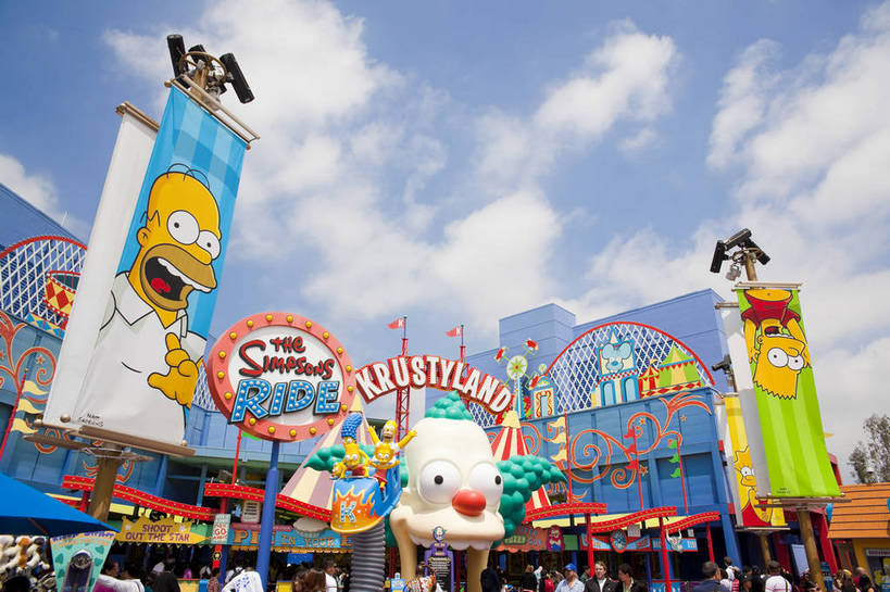 游乐园,横图,彩色,室外,白天,旅游,度假,城市风光,建筑,美国,游客,图片,辉煌,现代建筑,游玩,假日,旅游胜地,摄影,游乐设施,儿童乐园,文明,发展,洛杉矶,影城,繁荣,环球影城,旅行,bj174