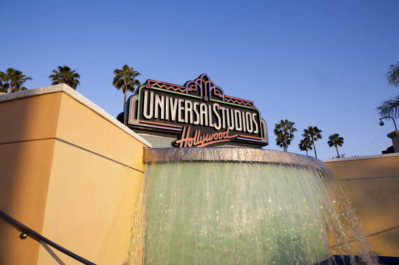 无人,游乐园,横图,彩色,室外,白天,旅游,城市风光,建筑,美国,标志,图片,辉煌,现代建筑,旅游胜地,摄影,文明,发展,好莱坞,洛杉矶,影城,繁荣,环球影城,旅行,bj174