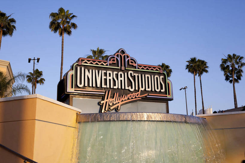 无人,游乐园,横图,彩色,室外,白天,旅游,城市风光,建筑,美国,标志,图片,辉煌,现代建筑,旅游胜地,摄影,文明,发展,好莱坞,洛杉矶,影城,繁荣,环球影城,旅行,bj174