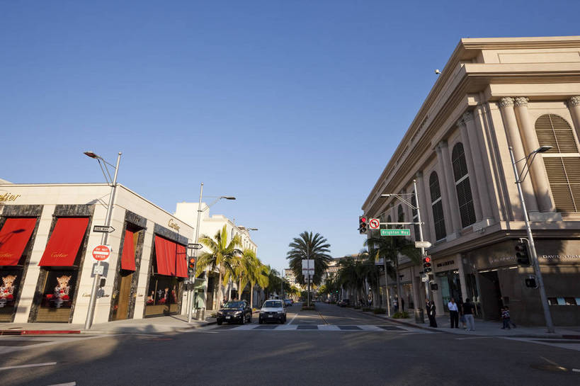 商店,横图,彩色,室外,白天,旅游,美景,城市风光,城市,道路,建筑,街道,路,公路,美国,游客,图片,景观,交通,辉煌,现代建筑,商业街,旅游胜地,景色,摄影,风光,北美,北美洲,文明,加利福尼亚,美洲,发展,加州,洛杉矶,加利福尼亚州,金州,黄金州,北亚美利加洲,亚美利加洲,繁荣,贝弗利山,比华利山,天使之城,马路,旅行,美利坚合众国,bj174