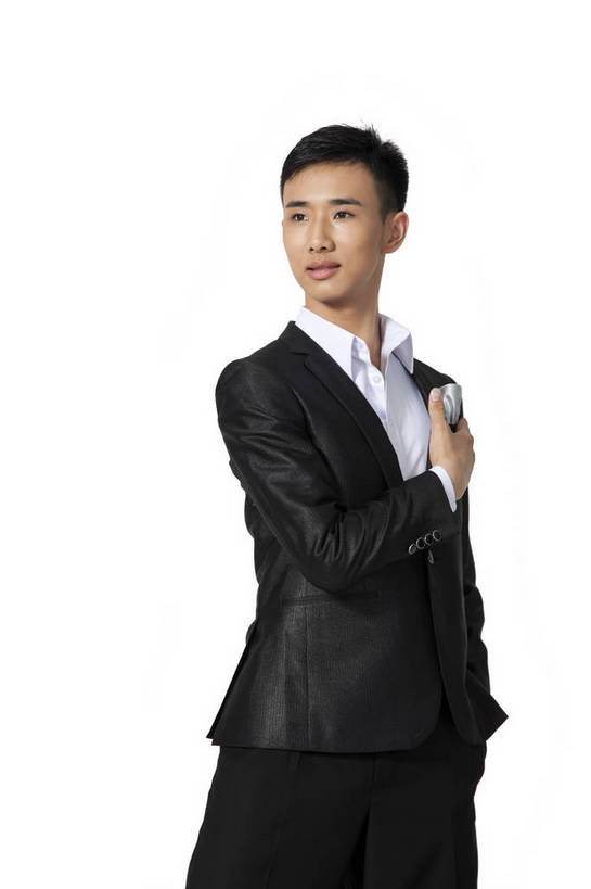 东方人,竖图,彩色,室内,白天,抠图,白色背景,侧面,时尚,跳舞,北京,中国,仅一个人,图片,健康,活力,可爱,自信,摄影,青春,动作,国标舞,舞蹈服,乐观,男人,男性,年轻男性,亚洲人,中国人,年轻人,舞蹈演员,半身,影棚拍摄,礼服,愉快,舞蹈,bj174