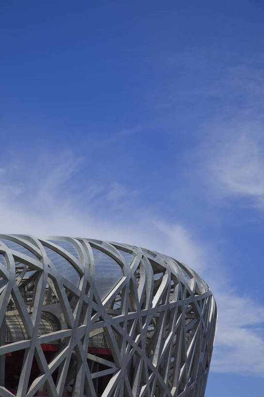 无人,公园,竖图,彩色,室外,白天,旅游,城市风光,城市,建筑,北京,中国,鸟巢,图片,建筑群,辉煌,现代建筑,旅游胜地,摄影,文明,发展,国家体育场,奥运场馆,繁荣,旅行,奥林匹克公园,bj174