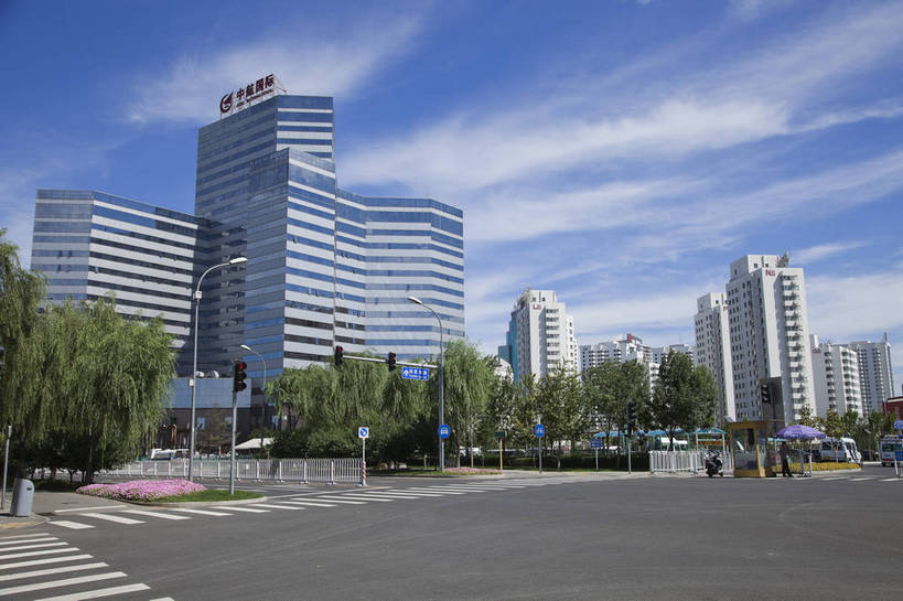 无人,公园,广场,横图,彩色,室外,白天,旅游,办公楼,城市风光,城市,大厦,道路,建筑,北京,中国,图片,建筑群,辉煌,现代建筑,旅游胜地,摄影,文明,发展,繁荣,旅行,奥林匹克公园,bj174