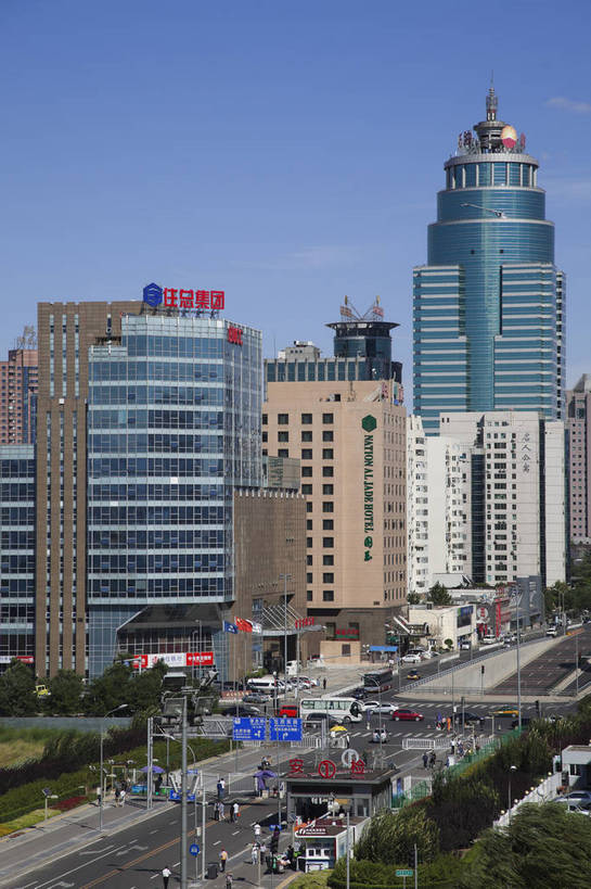 无人,公园,竖图,彩色,室外,白天,旅游,办公楼,城市风光,城市,大厦,道路,建筑,北京,中国,图片,建筑群,交通,辉煌,现代建筑,场馆,旅游胜地,摄影,文明,发展,繁荣,旅行,奥林匹克公园,bj174