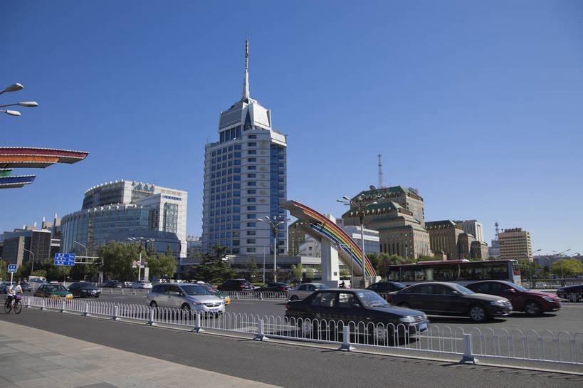 无人,横图,彩色,室外,白天,旅游,办公楼,城市风光,城市,大厦,道路,建筑,汽车,北京,中国,图片,建筑群,交通,辉煌,现代建筑,旅游胜地,摄影,文明,长安街,发展,繁荣,旅行,复兴门,bj174