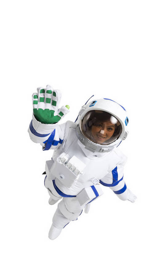 东方人,一个人,宇航员,飞行员,竖图,俯视,彩色,室内,白天,留白,抠图,白色背景,正面,探险,信心,技术,航天,高科技,科技,帽子,北京,中国,仅一个年轻女性,戴,漫步,宇航服,科学,头盔,图片,挥手,安全帽,美女,探索,自信,摄影,戴着,科学技术,未来,太空服,成就,航天员,梦想,太空人,年轻女性,女人,女性,中国人,年轻人,全身,影棚拍摄,愉快,太空行走,bj174