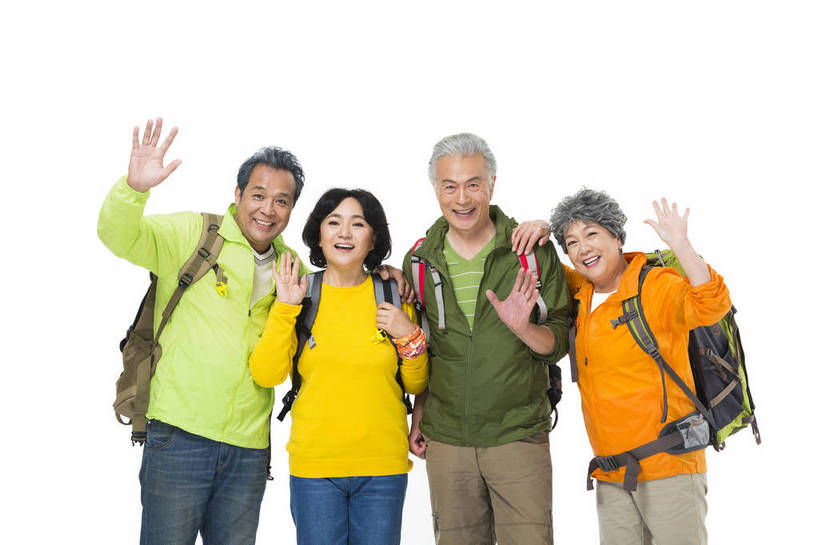 东方人,成年人,中年人,老年人,头发,四个人,人群,伙伴,朋友,站,笑,微笑,露齿笑,横图,彩色,照片,白色背景,锻炼,旅游,度假,快乐,友谊,幸福,团队,秋季,北京,中国,亚洲,服装,节日,庆祝,并排,图片,年轻,生活,打招呼,挥手,注视,休闲装,黄种人,文化,娱乐,衣服,白色,背包,春季,观察,看,手势,招手,郊游,庆典,休闲,游玩,健康,休闲服,放松,活力,精神,乐趣,亲密,自信,摄影,服饰,生活方式,搭肩,观看,靠近,纪念,假期,察看,退休,享乐,愉悦,关爱,关注,娱乐活动,亲近,爱好,玩乐,户外运动,结伴,装备,周末,东亚,陪同,重阳节,情感,乐观,陪伴,无忧无虑,友情,老年男性,老年女性,男人,男性,女人,女性,亚洲人,中国人,半身,影棚拍摄,旅行,欢乐,开心,愉快,登高节,老年节,打手势,运动装,伴随,bj174