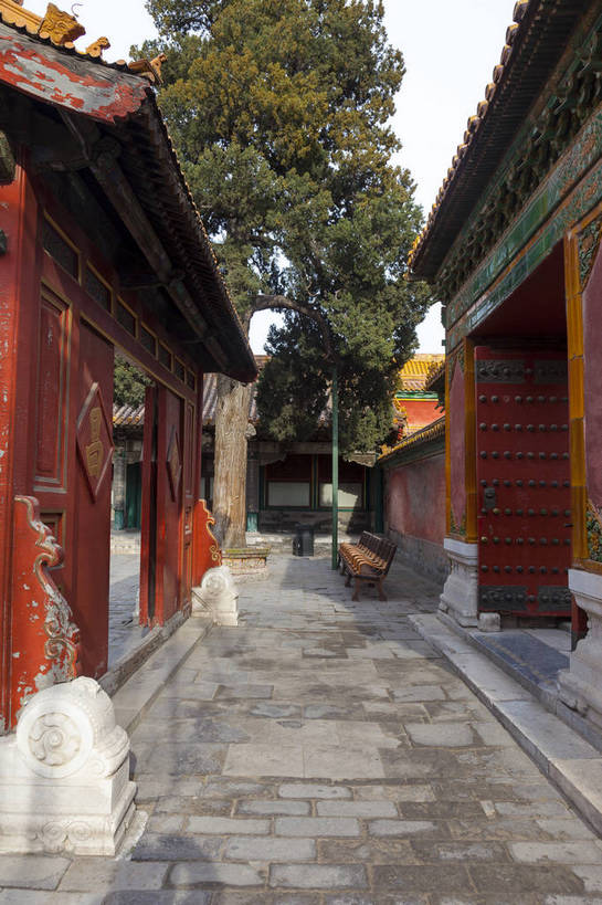 无人,故宫,宫殿,竖图,全景,室外,白天,正面,旅游,名胜古迹,标志建筑,建筑,北京,中国,亚洲,古老,木质,长椅,庭院,屋顶,屋檐,景点,景观,小道,小巷,走廊,过道,木,首都,古典,历史,文化,古建筑,东方,红色,风景,天空,自然,紫禁城,喜庆,金色,中式,旅游胜地,景色,摄影,晴天,风光,都市风光,自然风光,外景,远古,中国红,福气,蕴含,彩图,旅行,皇宫,久远,传统文化,红,bj174