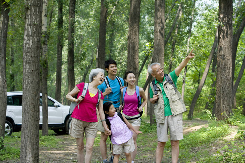 东方人,儿童,老年人,人群,家庭,母亲,父亲,女儿,祖父母,祖母,祖父,笑,微笑,露齿笑,横图,室外,白天,正面,旅游,度假,快乐,幸福,纯洁,旅途,美景,森林,汽车,北京,中国,亚洲,指,景观,许多人,指点,休闲装,娱乐,树,小孩,绿色,自然,夏天,手势,一群人,享受,休闲,健康,温暖,温馨,一家人,景色,放松,可爱,探索,童年,童趣,运输,摄影,宁静,和睦,指向,自然风光,童真,东亚,烂漫,无邪,陪同,陪伴,冒险,天真,老年男性,老年女性,男人,男性,年轻男性,年轻女性,女孩,女人,女性,亚洲人,中国人,孩子,年轻人,全家福,孙女,休闲活动,手牵手,彩图,旅行,融洽,打手势,多功能车,伴随,bj175