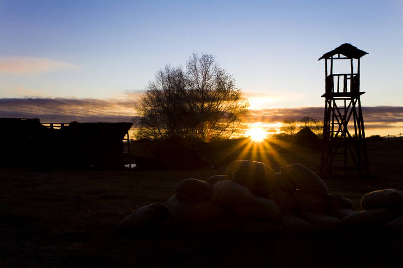 无人,横图,室外,白天,旅游,度假,美景,日落,坝上,中国,亚洲,木制,地形,景观,云,娱乐,树,天空,自然,瞭望塔,享受,休闲,景色,放松,摄影,宁静,自然风光,东亚,内蒙古,彩图,bj175