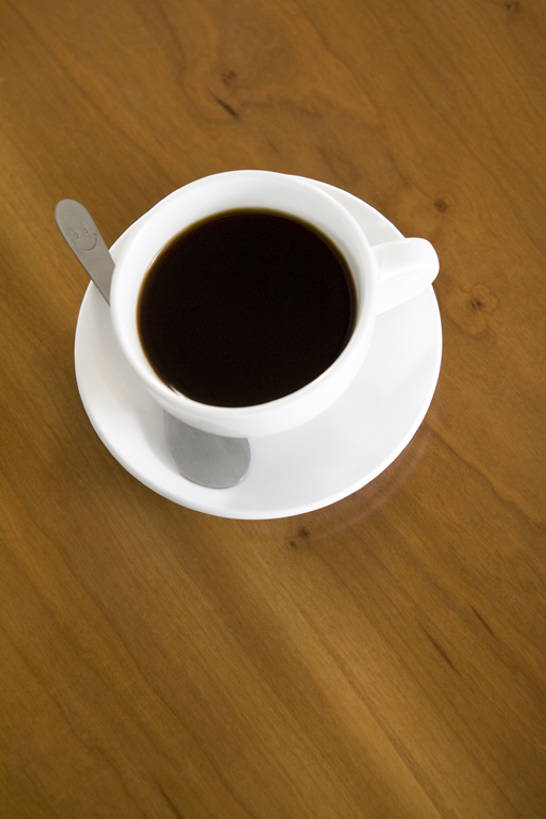 咖啡,无人,竖图,俯视,室内,留白,桌子,静物,亚洲,喝,瓷器,咖啡杯,饮食,一个,茶碟,汤匙,休闲,放松,单个,都市风光,东亚,黑咖啡,北京市,彩图,高角度拍摄,bj175