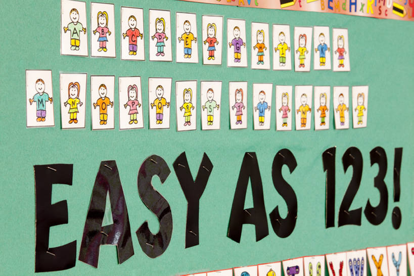 无人,学生,学校,教学楼,横图,纯洁,装饰,标语,告示牌,围墙,教育,校园,教室,可爱,童年,童趣,英文字母,知识,童真,烂漫,无邪,天真,彩图,全身,教学大楼,小学,留言板,小学生,bj175