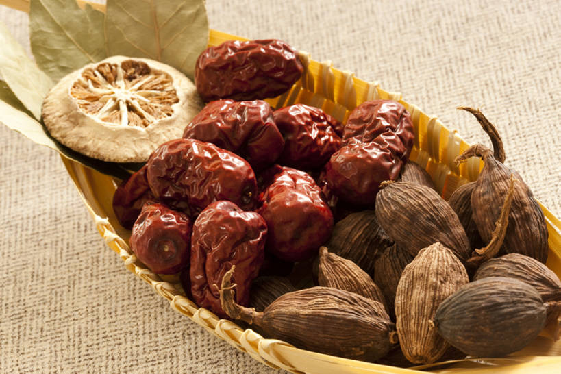 无人,横图,特写,留白,静物,许多,干燥,食品,很多,饮食,草本,月桂叶,香叶,天竺桂,香桂叶,桂叶,月桂,彩图,精力,枣糕,草果,bj175